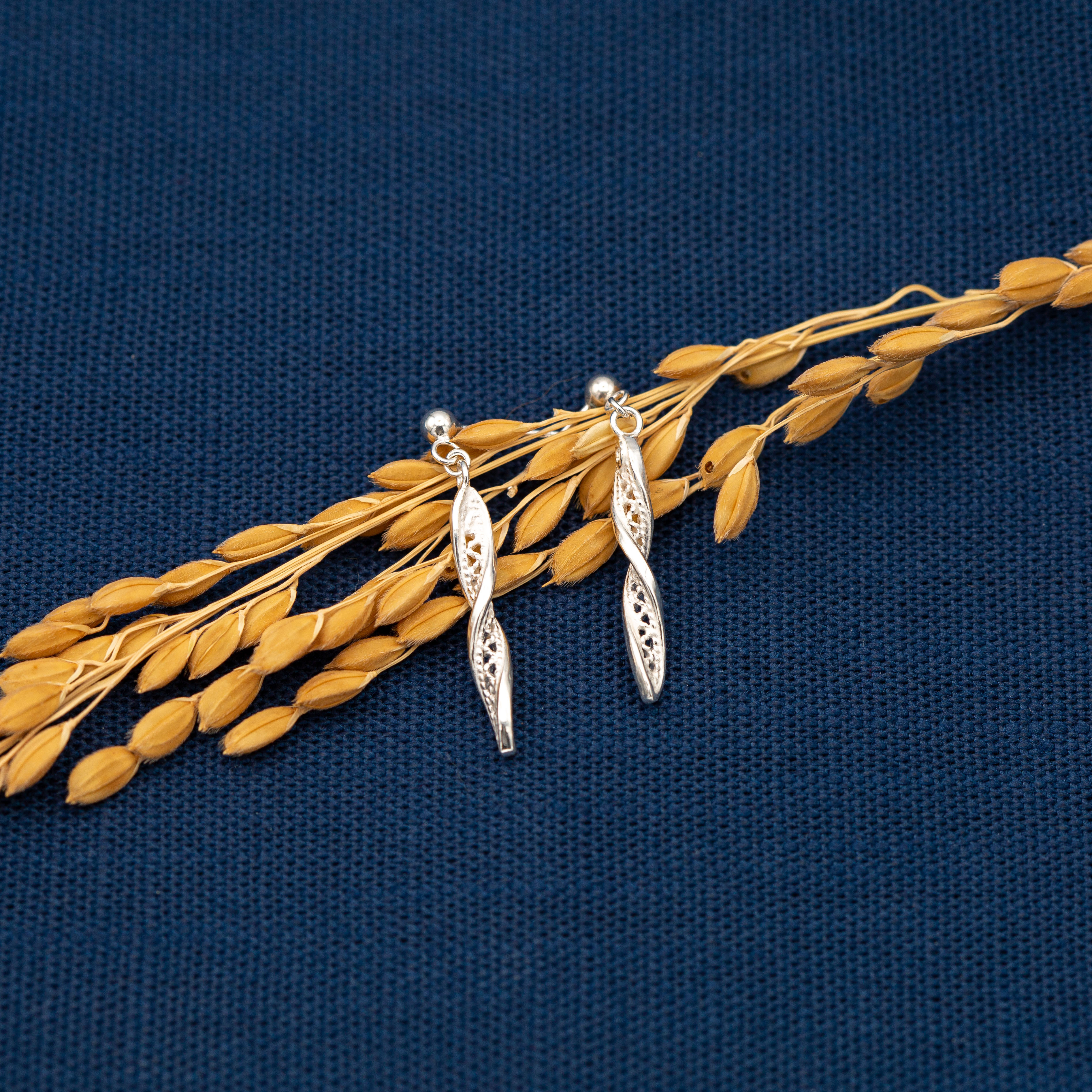 BO torsion -Accessoires en fil d'argent