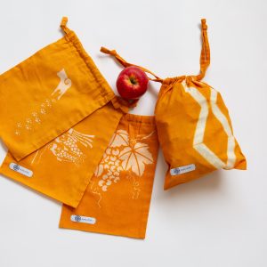 Sac à cordon Ringosomé -teintés à base de pommiers-