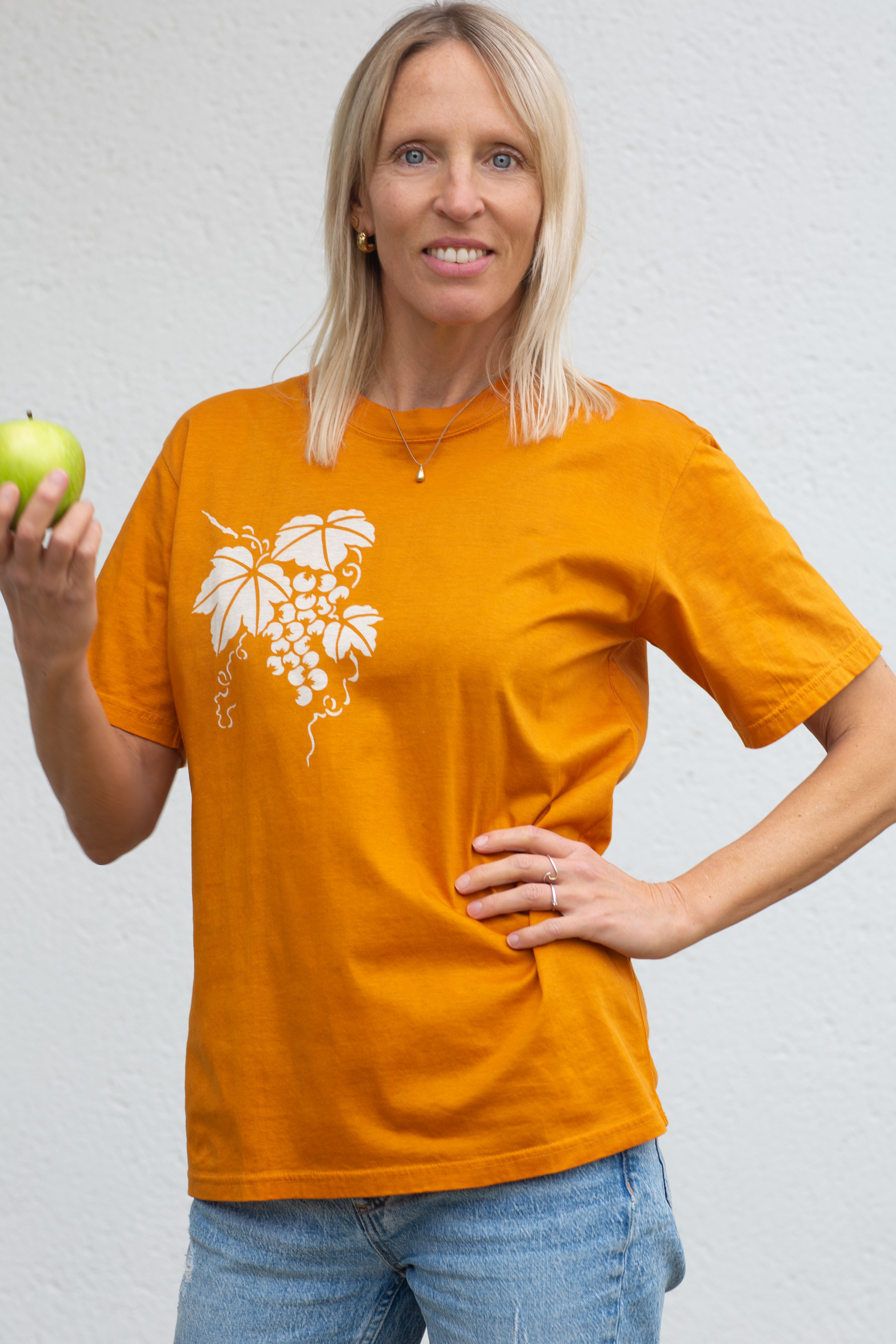 T-shirt Ringosomé -teintés à base de pommiers-